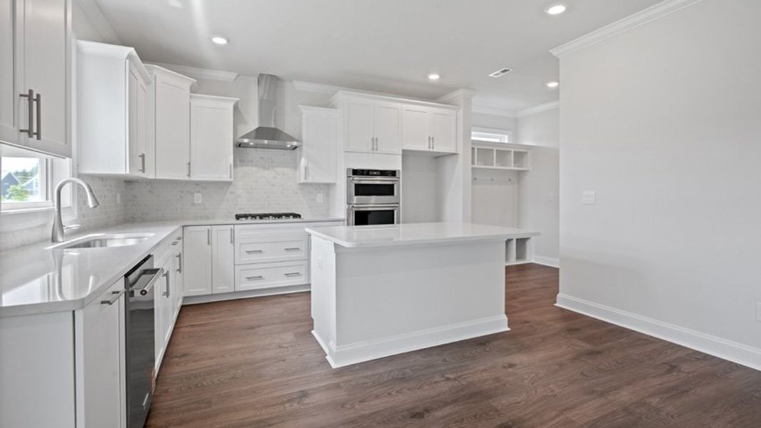 Representative furnished interior of a home built from the Lucas by D.R. Horton in The Manors at Haywood Glen, Knightdale (Image 5).