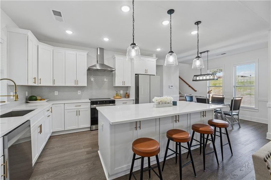 Furnished interior view inside a new home in , Gainesville (Image 9).