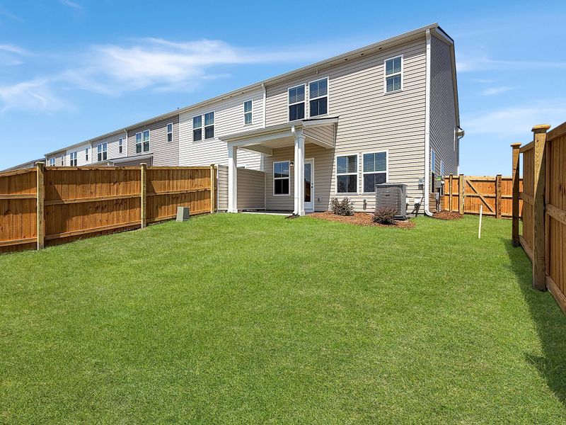 Exterior details and patio area of a home in , Summerville (Image 25).
