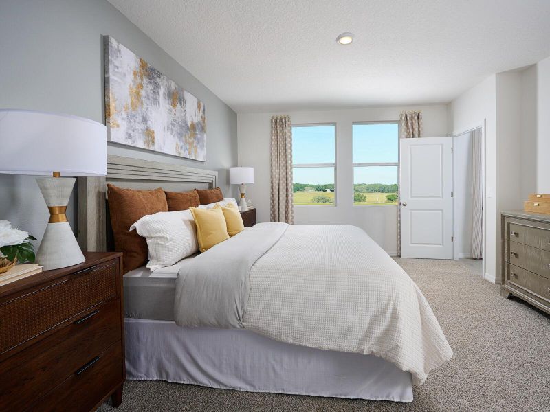 Furnished interior view inside a new home in Meritage Homes at Terra Lago - Premier Series, Indiantown (Image 4).