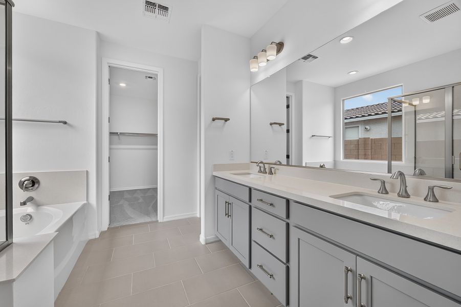 Furnished interior view inside a new home in Ladera Trails, Queen Creek (Image 13).