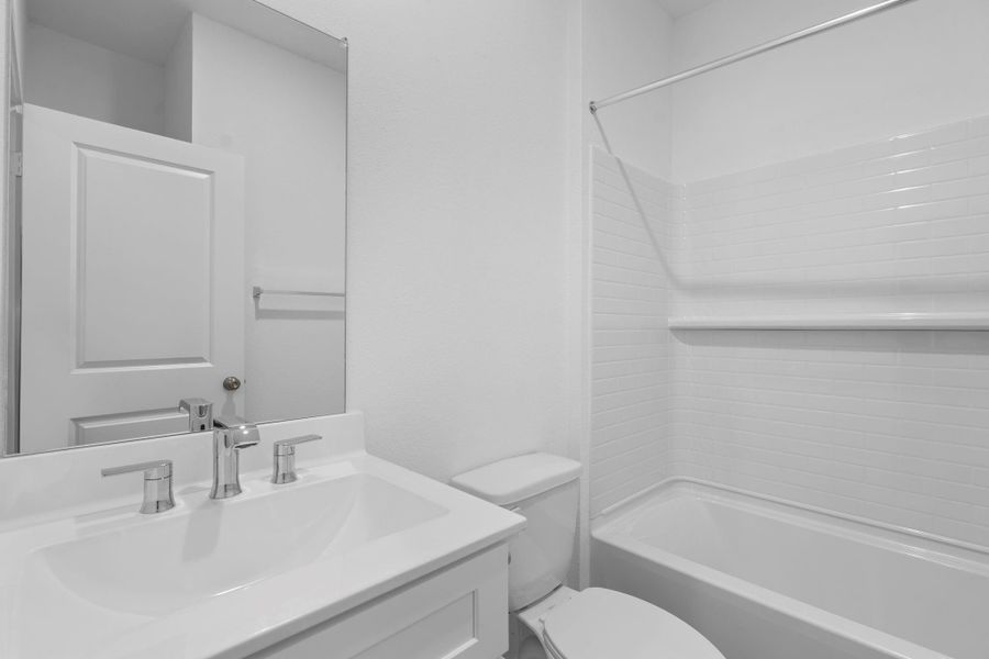 Furnished interior view inside a new home in Mavera, Conroe (Image 5).