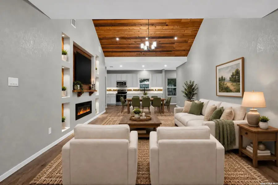 Furnished interior view inside a new home in , Somerset (Image 9).