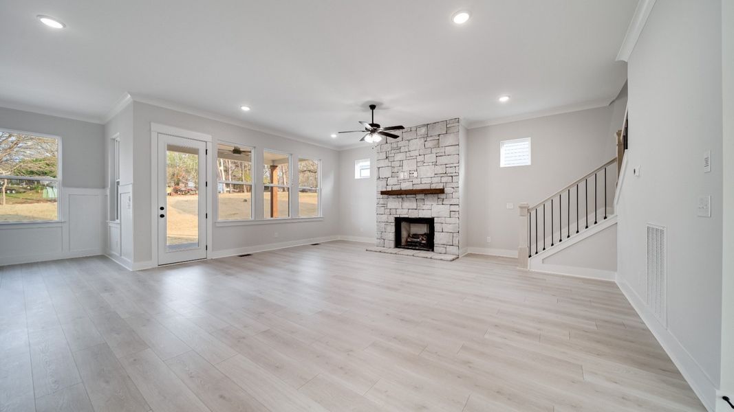 Furnished interior view inside a new home in Richvale Estates, Fairview (Image 20).