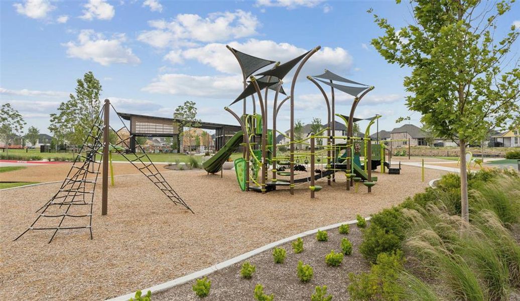 The kiddos will enjoy hours of outdoor fun in any of the wonderful playground areas in Painted Tree!
