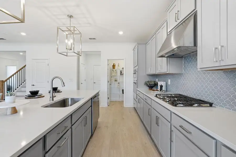 Furnished interior view inside a new home in Auburn Glen, Dacula (Image 7).