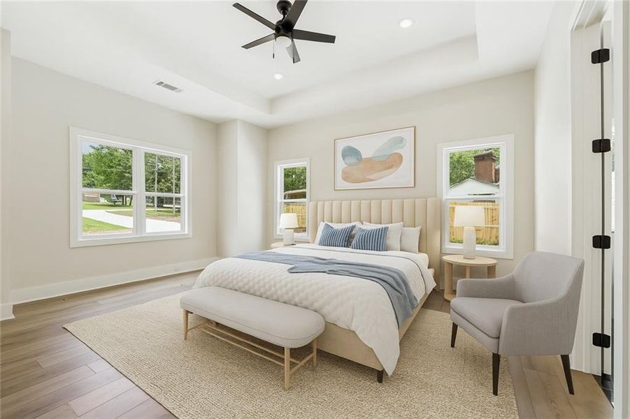 Furnished interior view inside a new home in , Monroe (Image 27). Furnished interior view inside a new home in , Monroe (Image 27).