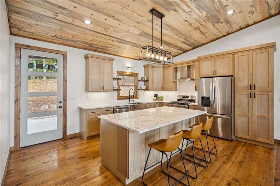 Furnished interior view inside a new home in , Mineral Bluff (Image 12).
