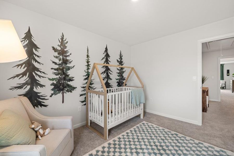 Furnished interior view inside a new home in Hughes Court, Dawsonville (Image 37).