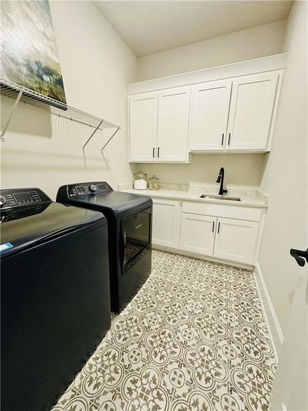 Furnished interior view inside a new home in , Cumming (Image 6).