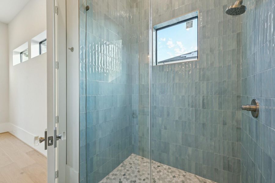 Close-up of interior finishes inside a home in , Houston (Image 20).