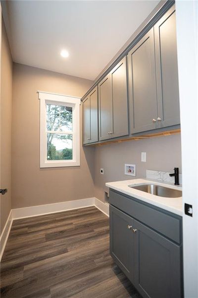 Furnished interior view inside a new home in , Cumming (Image 17).