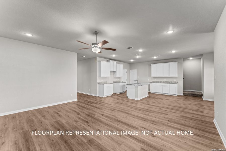 Spacious, unfurnished interior of a new home in Verano Farms, San Antonio (Image 15).