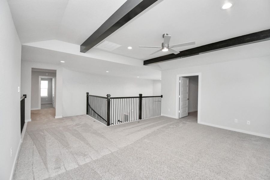 Discover a haven of leisure in this fantastic game room! Whether you're seeking a casual hangout or an adult gaming retreat, this space has it all. Enjoy the luxurious feel of plush carpet underfoot, the expansive ambiance of high ceilings, custom paint that adds a touch of personality, and windows that flood the room with refreshing natural light. Discover a haven of leisure in this fantastic game room! Whether you're seeking a casual hangout or an adult gaming retreat, this space has it all. Enjoy the luxurious feel of plush carpet underfoot, the expansive ambiance of high ceilings, custom paint that adds a touch of personality, and windows that flood the room with refreshing natural light.