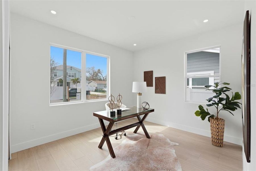 Furnished interior view inside a new home in , St. Petersburg (Image 6).