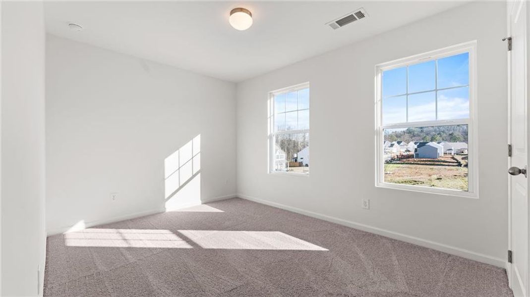 Spacious, unfurnished interior of a new home in The Reserve at Willow Oaks, Canton (Image 19).
