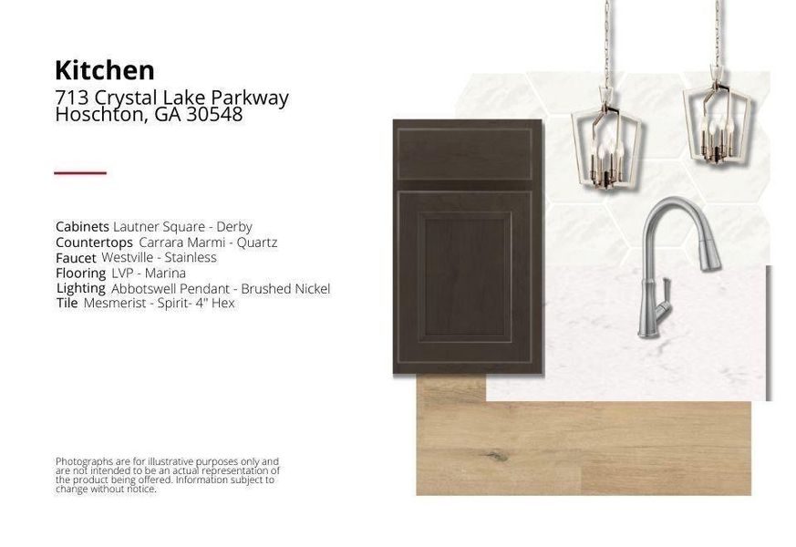 Sample of building materials used in homes in Twin Lakes, Hoschton (Image 3).