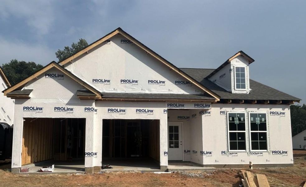 In-progress construction of a new home in Red Bird Manor, Jefferson, GA (Image 15). In-progress construction of a new home in Red Bird Manor, Jefferson, GA (Image 15).