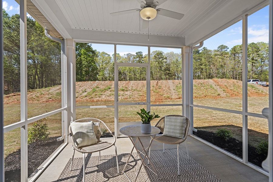 Representative exterior details of a home built from the Julie II by Great Southern Homes in Peachtree Hills, Lexington (Image 4).