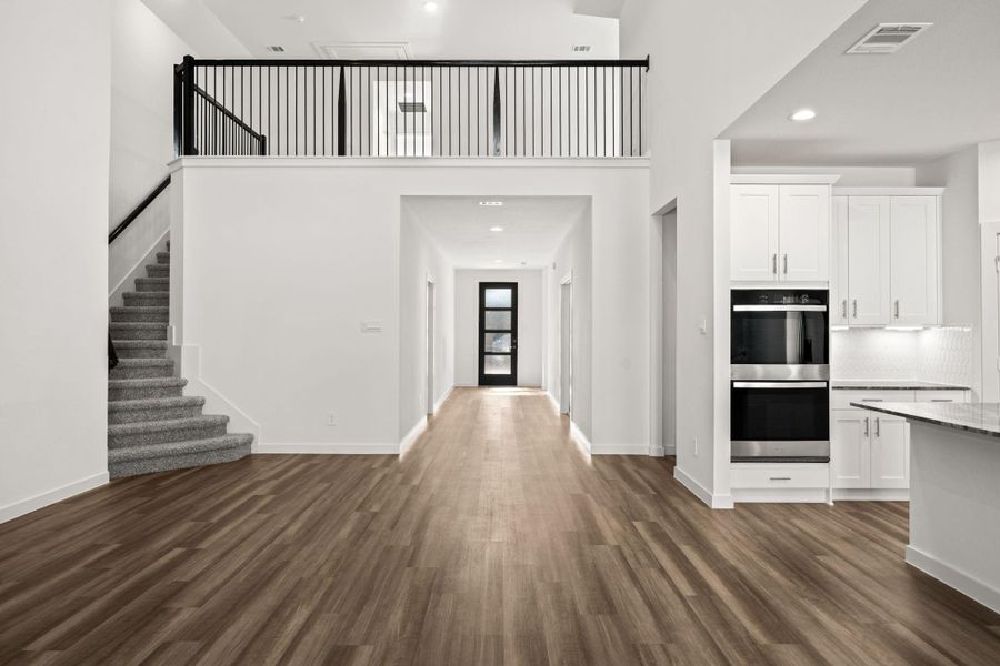 Spacious, unfurnished interior of a new home in Harvest Green, Richmond (Image 22). Spacious, unfurnished interior of a new home in Harvest Green, Richmond (Image 22).