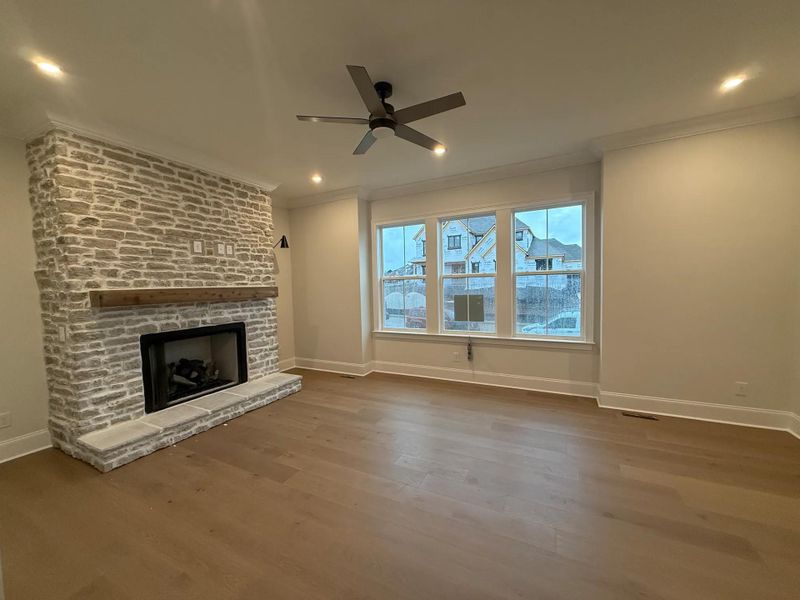 The Dresden D Hearth Room