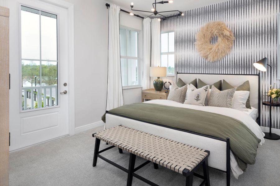 Representative furnished interior of a home built from the Aster by Mattamy Homes in Newfield, Palm City (Image 9). Representative furnished interior of a home built from the Aster by Mattamy Homes in Newfield, Palm City (Image 9).