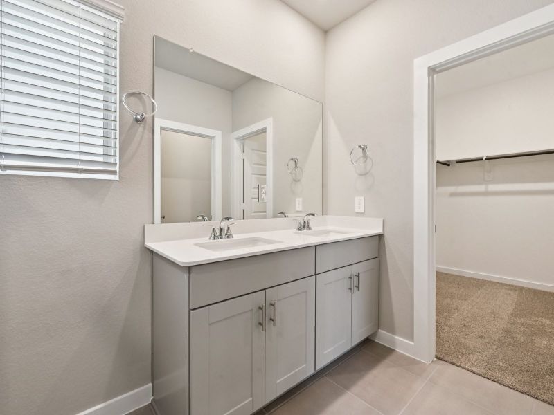 Furnished interior view inside a new home in Pinewood Trails - City Series, Atascocita (Image 10).