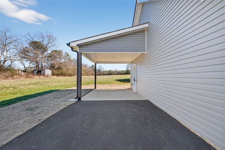 Exterior details and patio area of a home in , Buchanan (Image 27).