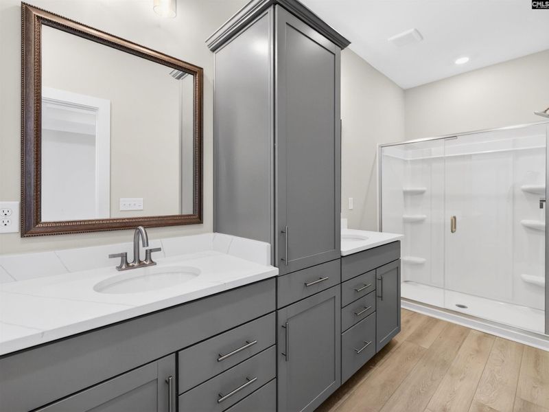 Furnished interior view inside a new home in Collins Cove, Chapin (Image 9).