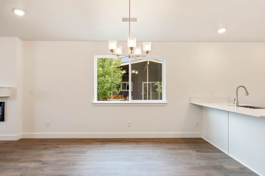 Spacious, unfurnished interior of a new home in Willowbrook, Madras (Image 12). Spacious, unfurnished interior of a new home in Willowbrook, Madras (Image 12).