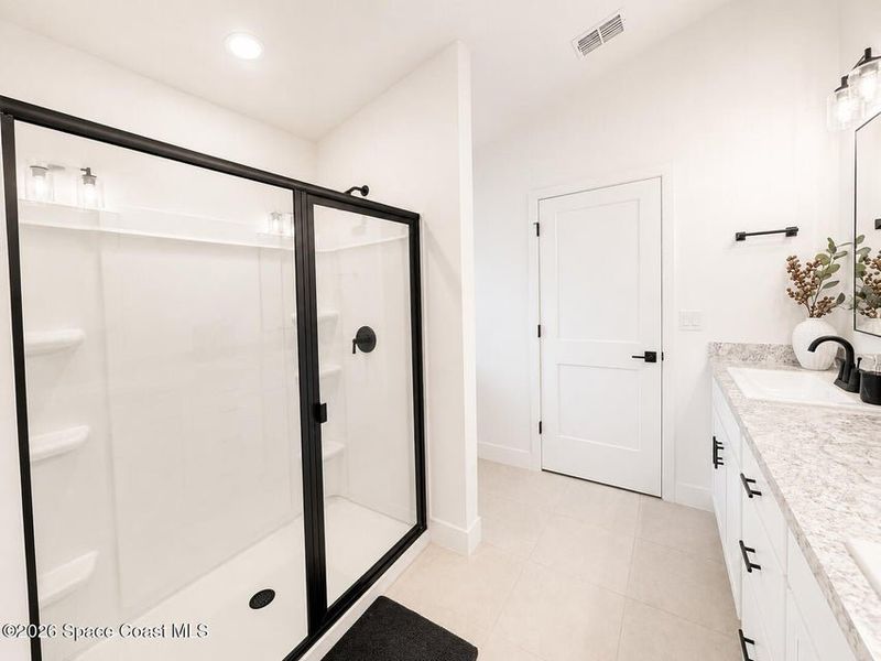 Furnished interior view inside a new home in St. John's Preserve, Palm Bay (Image 18).
