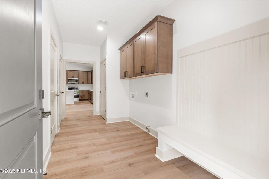 Furnished interior view inside a new home in , San Mateo (Image 17). Furnished interior view inside a new home in , San Mateo (Image 17).