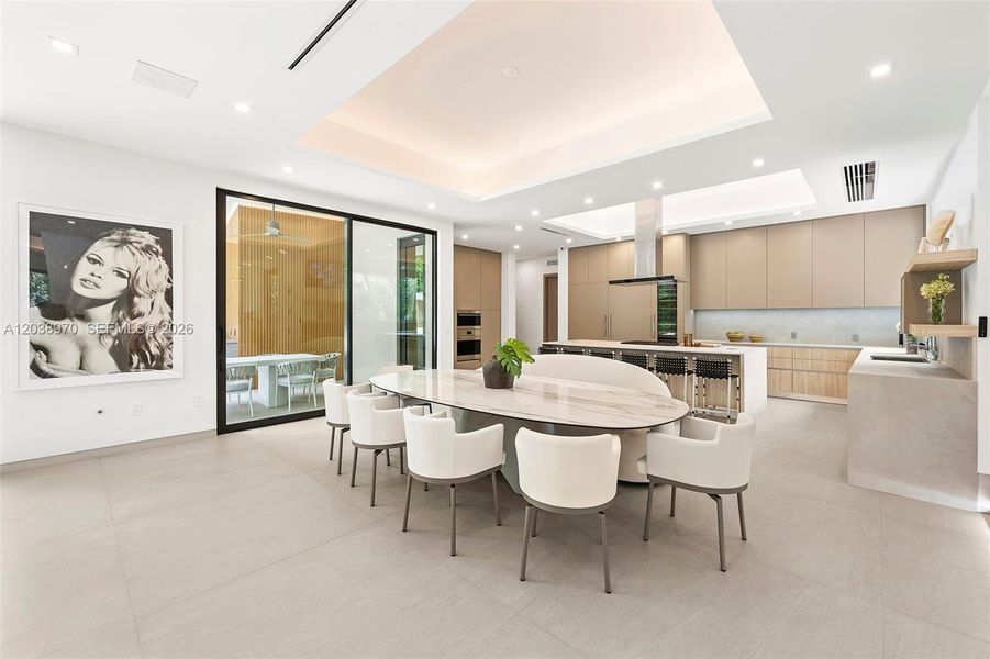 Furnished interior view inside a new home in , Miami (Image 9). Furnished interior view inside a new home in , Miami (Image 9).