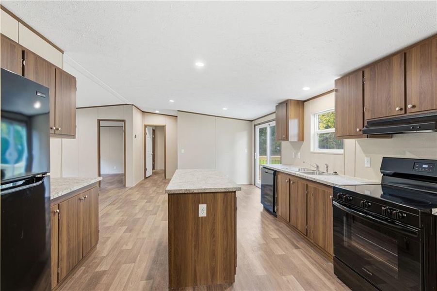 Furnished interior view inside a new home in , Dallas (Image 6).