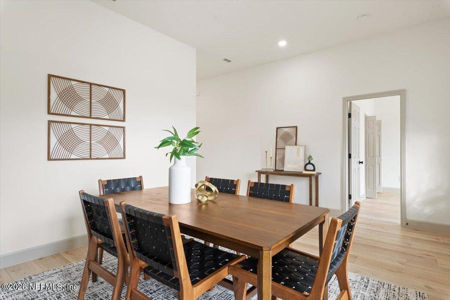 Furnished interior view inside a new home in , Orange Park (Image 7).