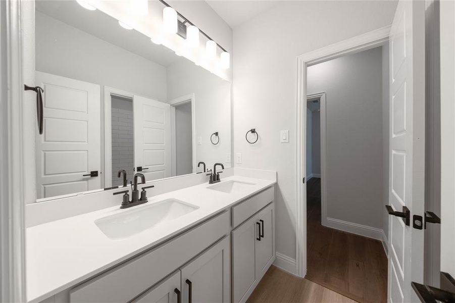 Furnished interior view inside a new home in Chalk Hill, Celina (Image 10). Furnished interior view inside a new home in Chalk Hill, Celina (Image 10).