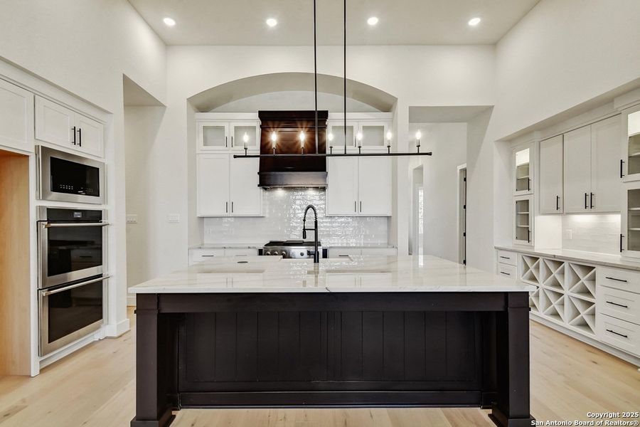 Furnished interior view inside a new home in Esperanza, Boerne (Image 5). Furnished interior view inside a new home in Esperanza, Boerne (Image 5).