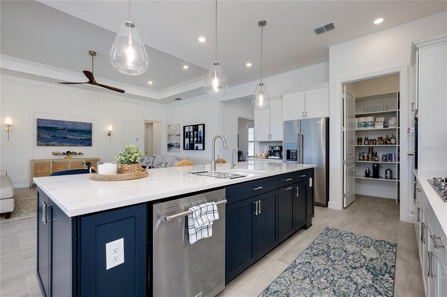 Furnished interior view inside a new home in , Englewood (Image 11).