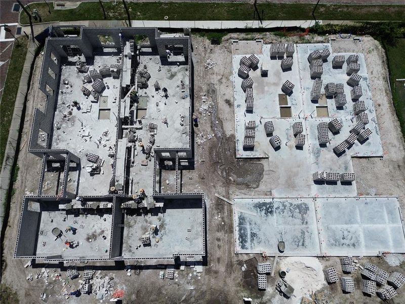 In-progress construction of a new home in , Safety Harbor, FL (Image 10).
