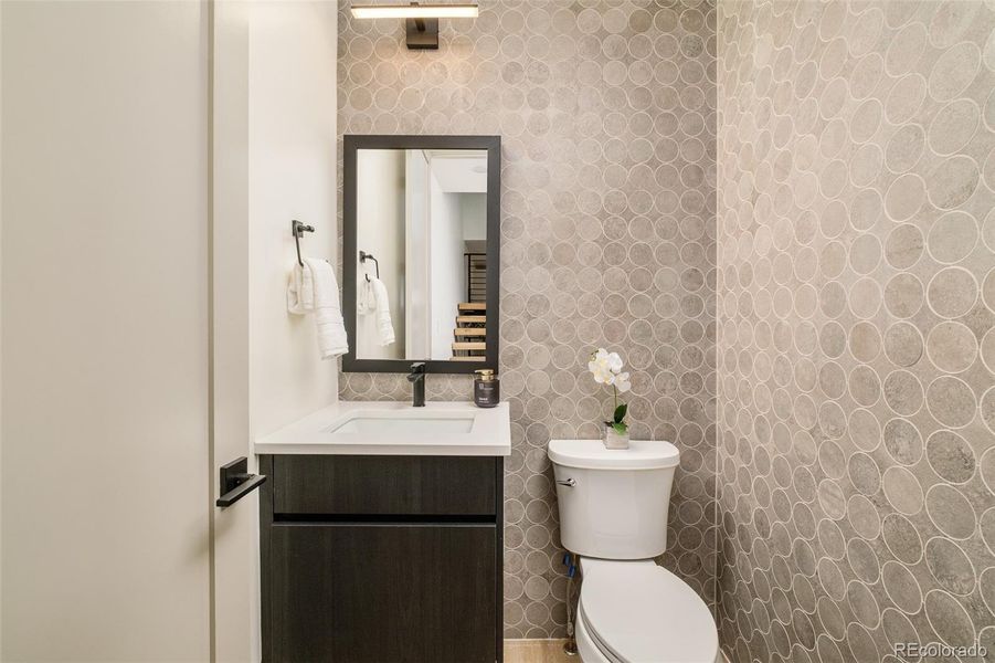 Furnished interior view inside a new home in , Denver (Image 10).