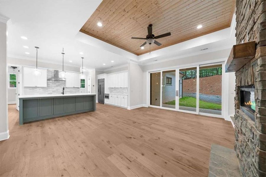 Furnished interior view inside a new home in , Cornelia (Image 47).