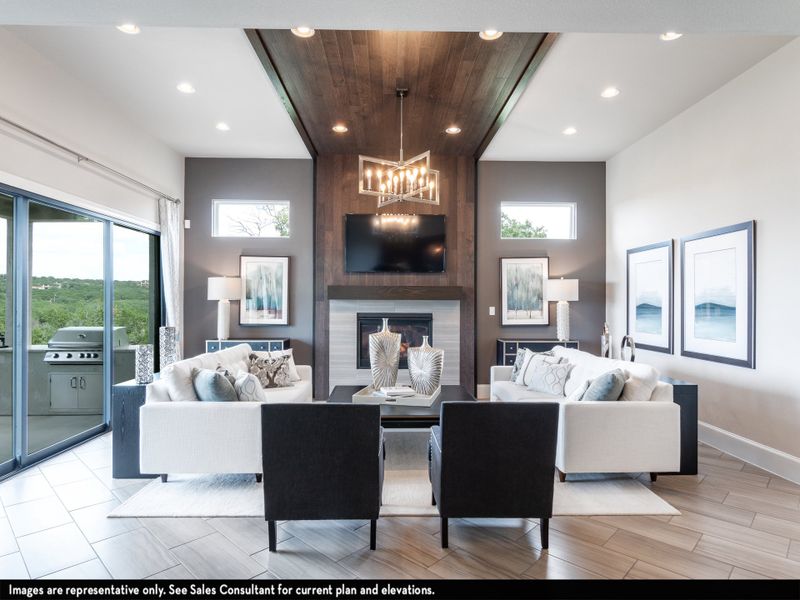 Furnished interior view inside a new home in Arcadia, Brentwood (Image 7). Furnished interior view inside a new home in Arcadia, Brentwood (Image 7).