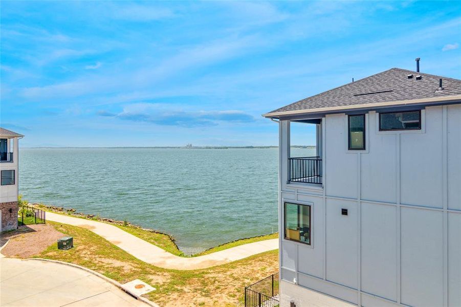 View from primary suite balcony