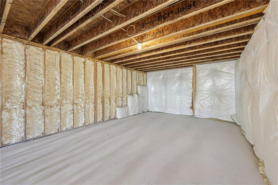 In-progress construction of a new home in The Oaks at Dawson, Dawsonville, GA (Image 35).