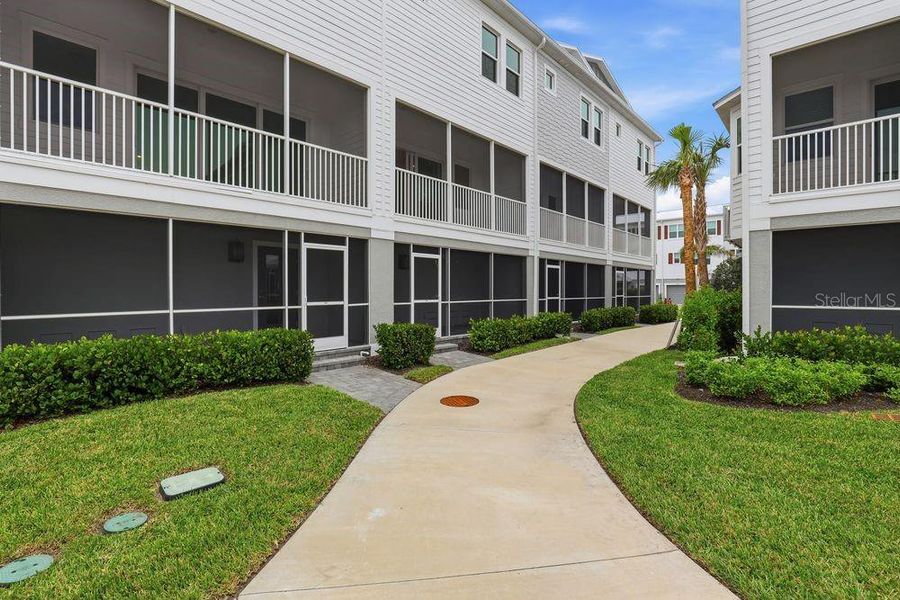 Exterior details and patio area of a home in Seahaven, Punta Gorda (Image 3). Exterior details and patio area of a home in Seahaven, Punta Gorda (Image 3).