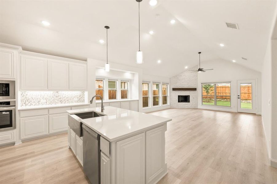 Furnished interior view inside a new home in West Crossing, Anna (Image 12). Furnished interior view inside a new home in West Crossing, Anna (Image 12).