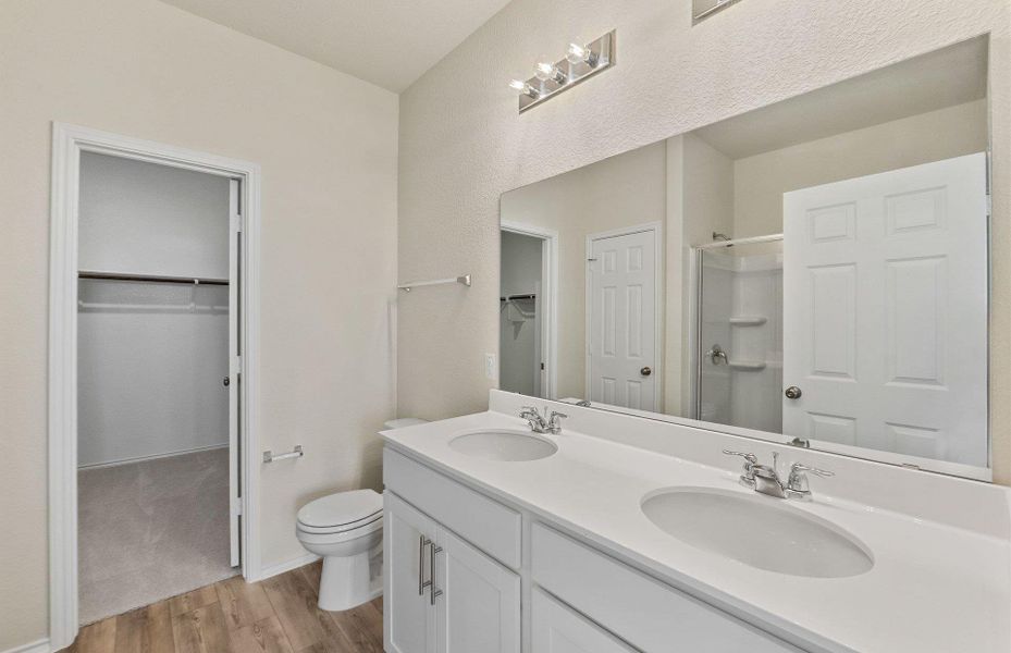 Furnished interior view inside a new home in Sonterra, Jarrell (Image 6).