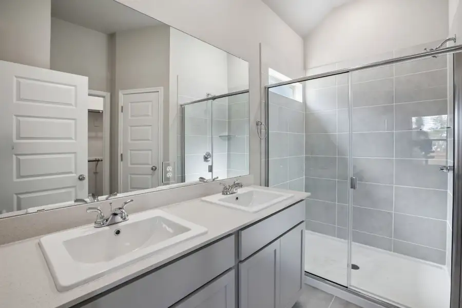Furnished interior view inside a new home in Trinity Ranch, Elgin (Image 11).