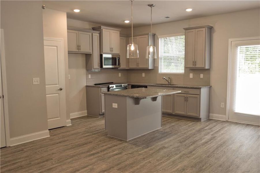 Furnished interior view inside a new home in Morning Creek Forest, South Fulton (Image 8).