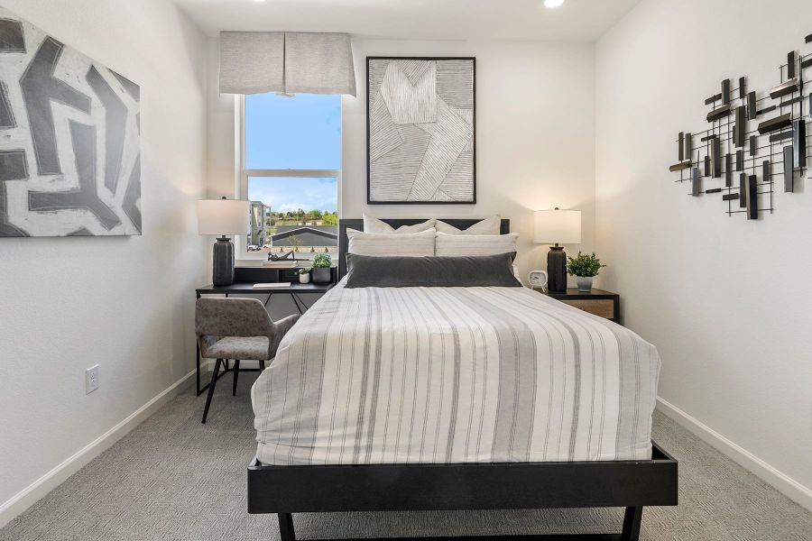 Representative furnished interior of a home built from the 4 by Tri Pointe Homes in Sugar Mill Village, Longmont (Image 7).